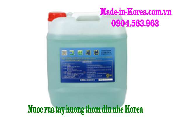 Nước rửa tay hương thơm dịu nhẹ Korea Green Savon